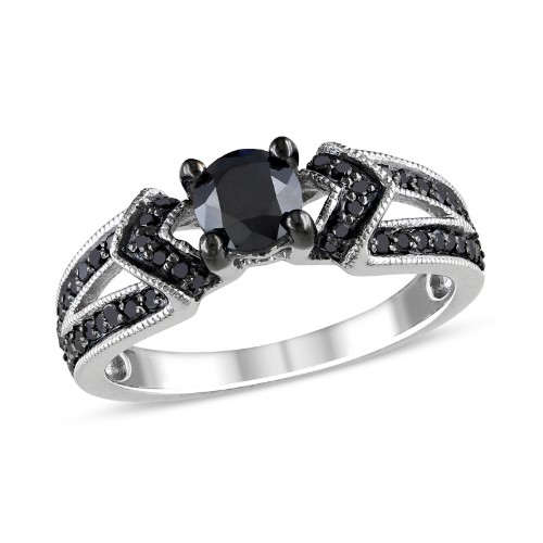 结婚戒指黑钻石合适吗