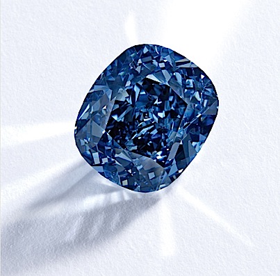 蓝钻石一克拉多少钱？