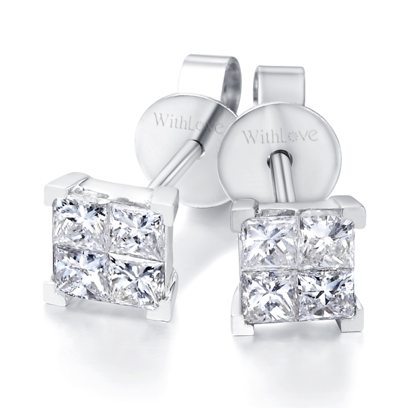 在WithLove官网买一对钻石耳环要多少钱