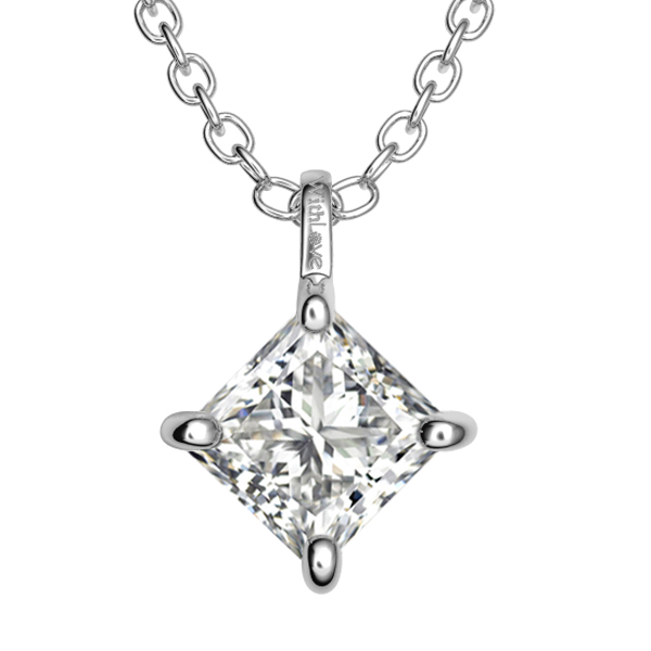 一克拉钻石项链怎么设计受欢迎度高