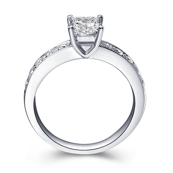 公主方钻石戒指价格多少呢